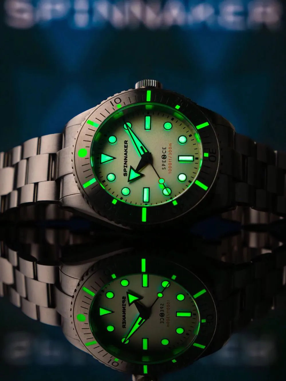 Spinnaker SP-5097-66 Mens Watch Spence 300 Automatic 40mm 30ATM