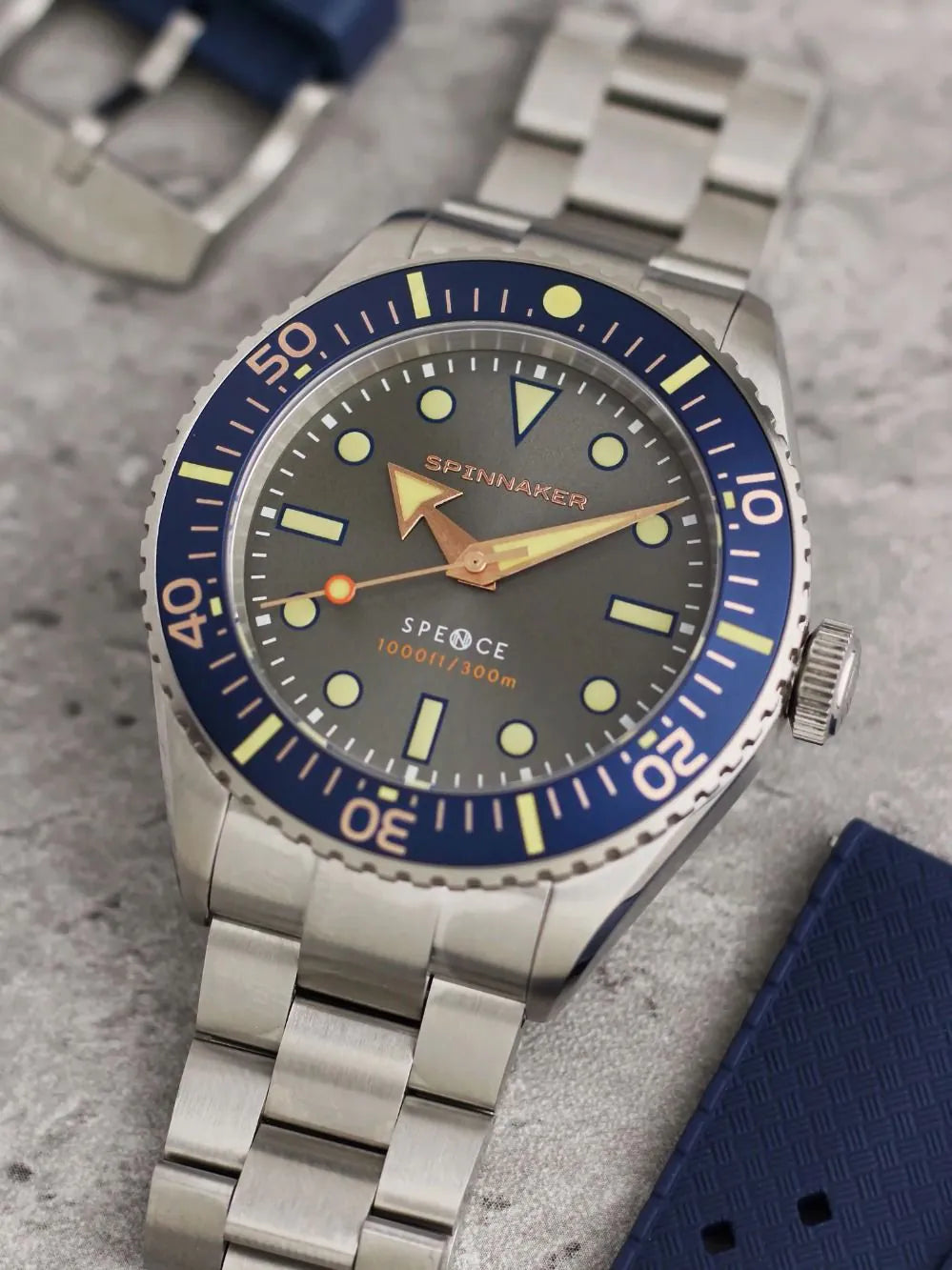Spinnaker SP-5097-77 Mens Watch Spence 300 Automatic 40mm 30ATM