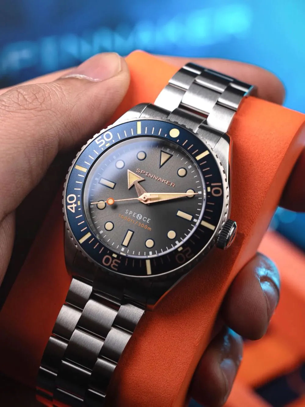 Spinnaker SP-5097-77 Mens Watch Spence 300 Automatic 40mm 30ATM