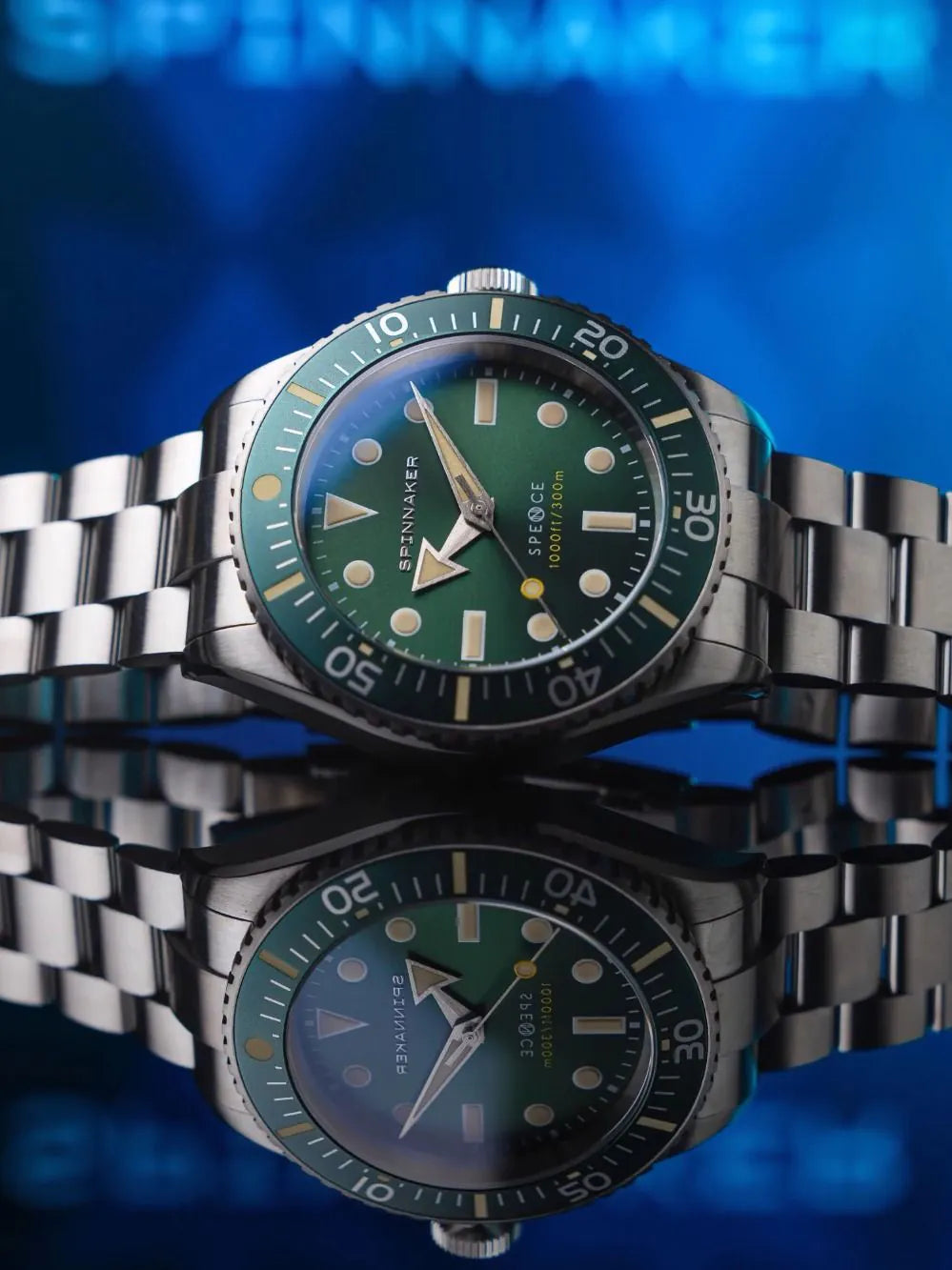 Spinnaker SP-5097-88 Mens Watch Spence 300 Automatic 40mm 30ATM