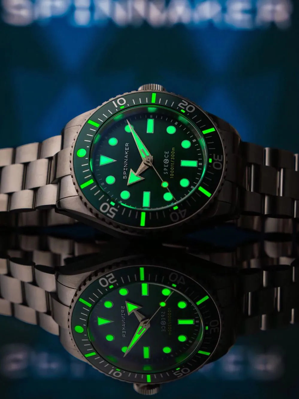 Spinnaker SP-5097-88 Mens Watch Spence 300 Automatic 40mm 30ATM