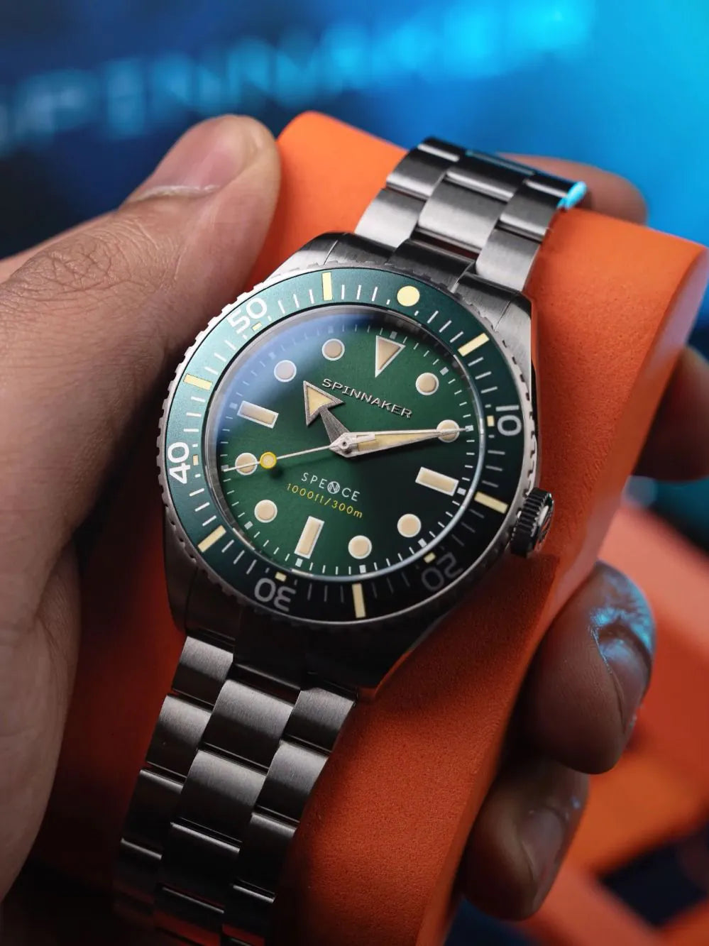 Spinnaker SP-5097-88 Mens Watch Spence 300 Automatic 40mm 30ATM