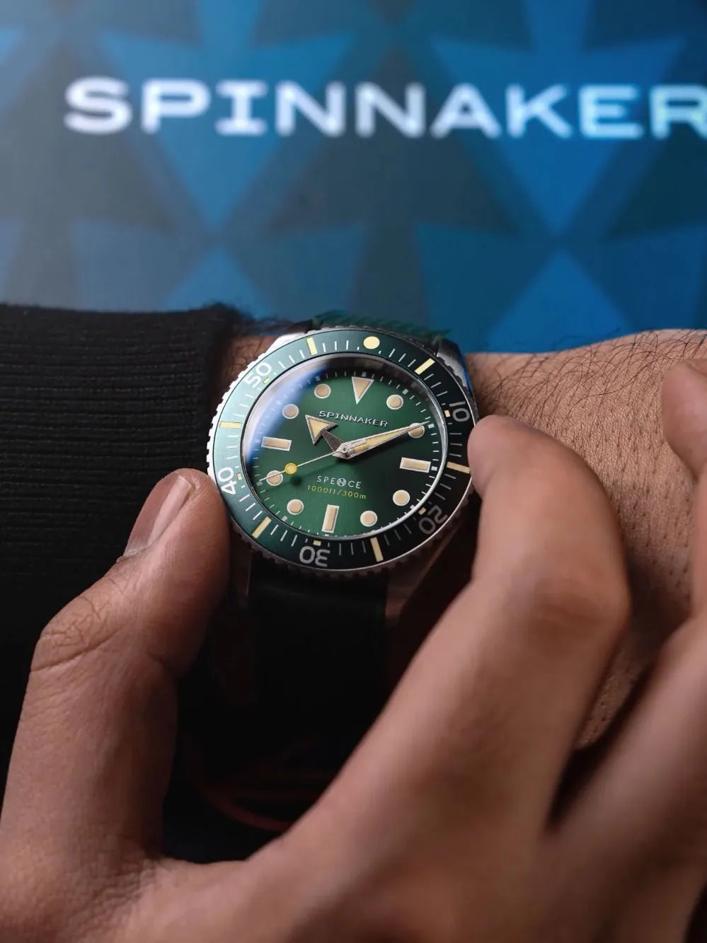 Spinnaker SP-5097-88 Mens Watch Spence 300 Automatic 40mm 30ATM