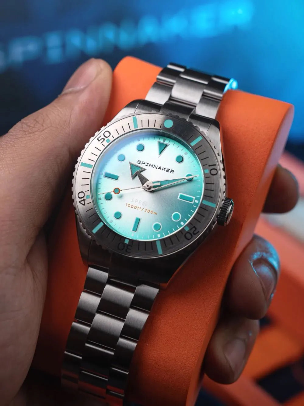 Spinnaker SP-5097-AA Mens Watch Spence 300 Automatic 40mm 30ATM