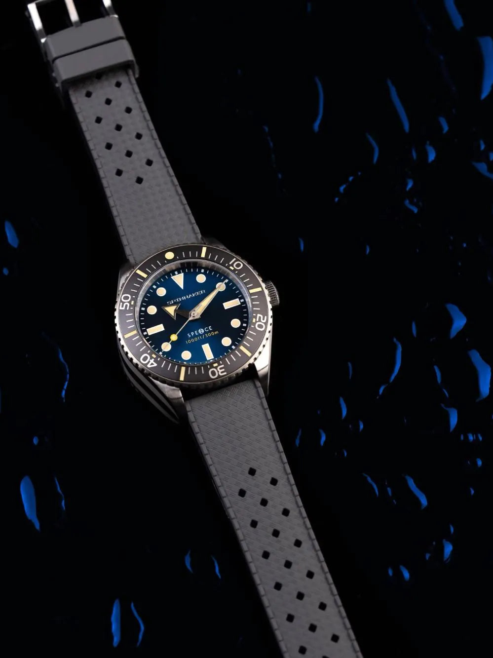 Spinnaker SP-5097-BB Mens Watch Spence 300 Automatic 40mm 30ATM