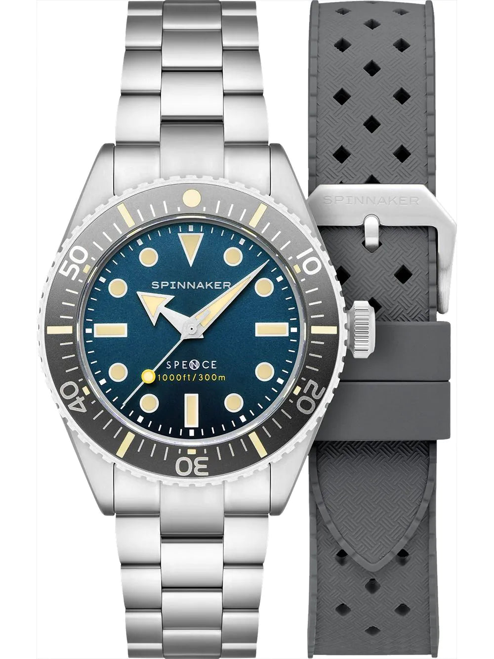 Spinnaker SP-5097-BB Mens Watch Spence 300 Automatic 40mm 30ATM