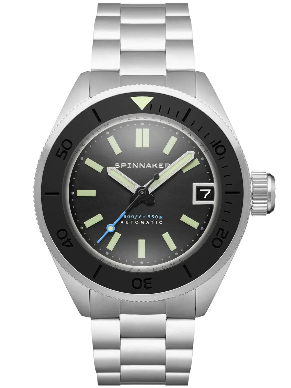 Spinnaker SP-5098-33 Picard Volcano Black Automatic Diver 45mm 55ATM