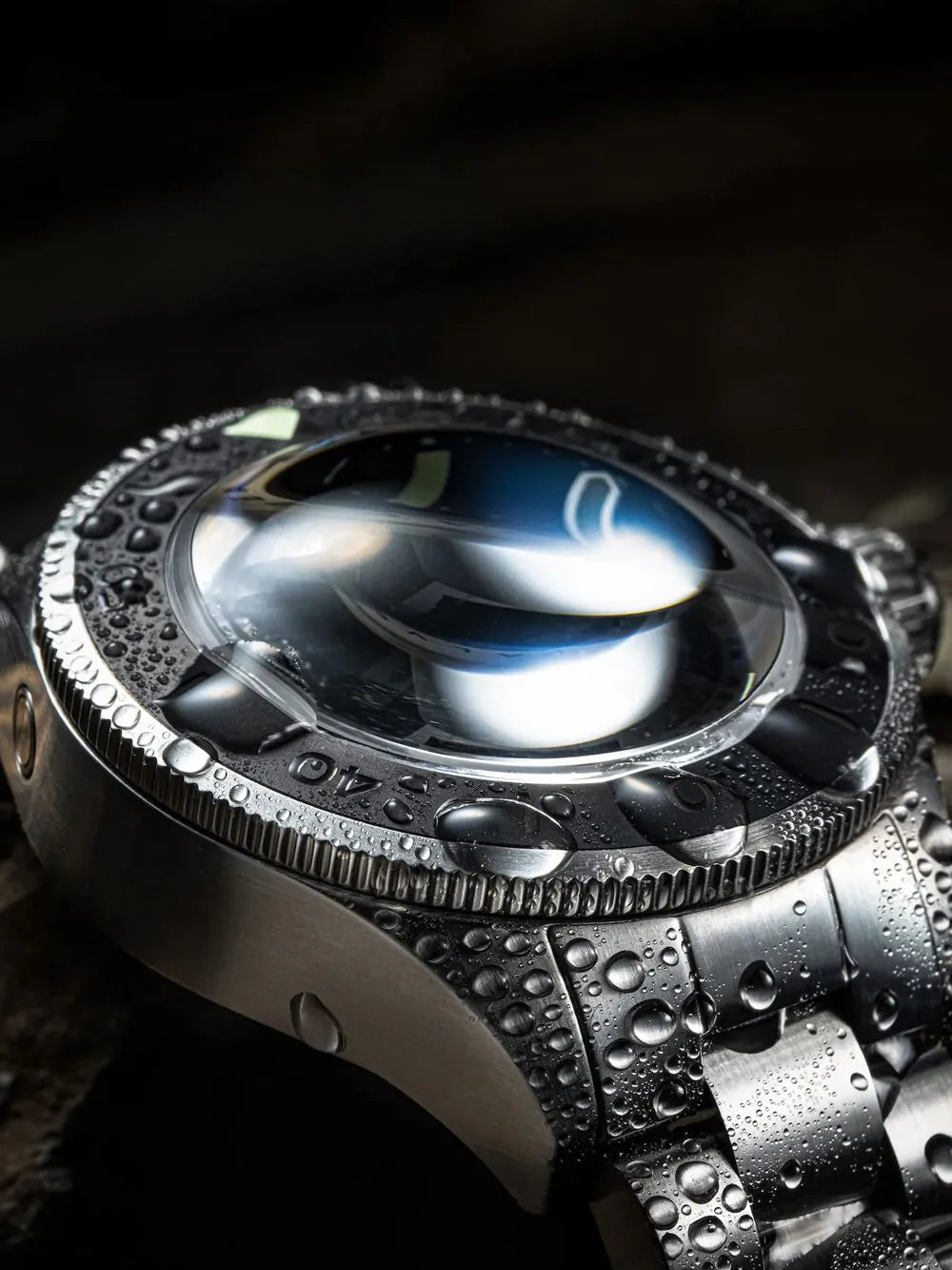 Spinnaker SP-5098-33 Picard Volcano Black Automatic Diver 45mm 55ATM