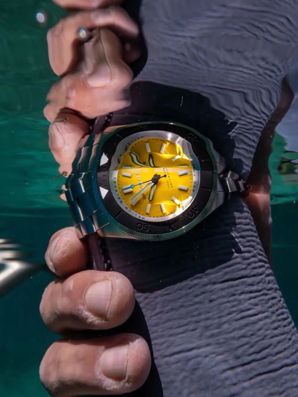 Spinnaker SP-5098-44 Mens Watch Piccard Automatic 45mm 55ATM