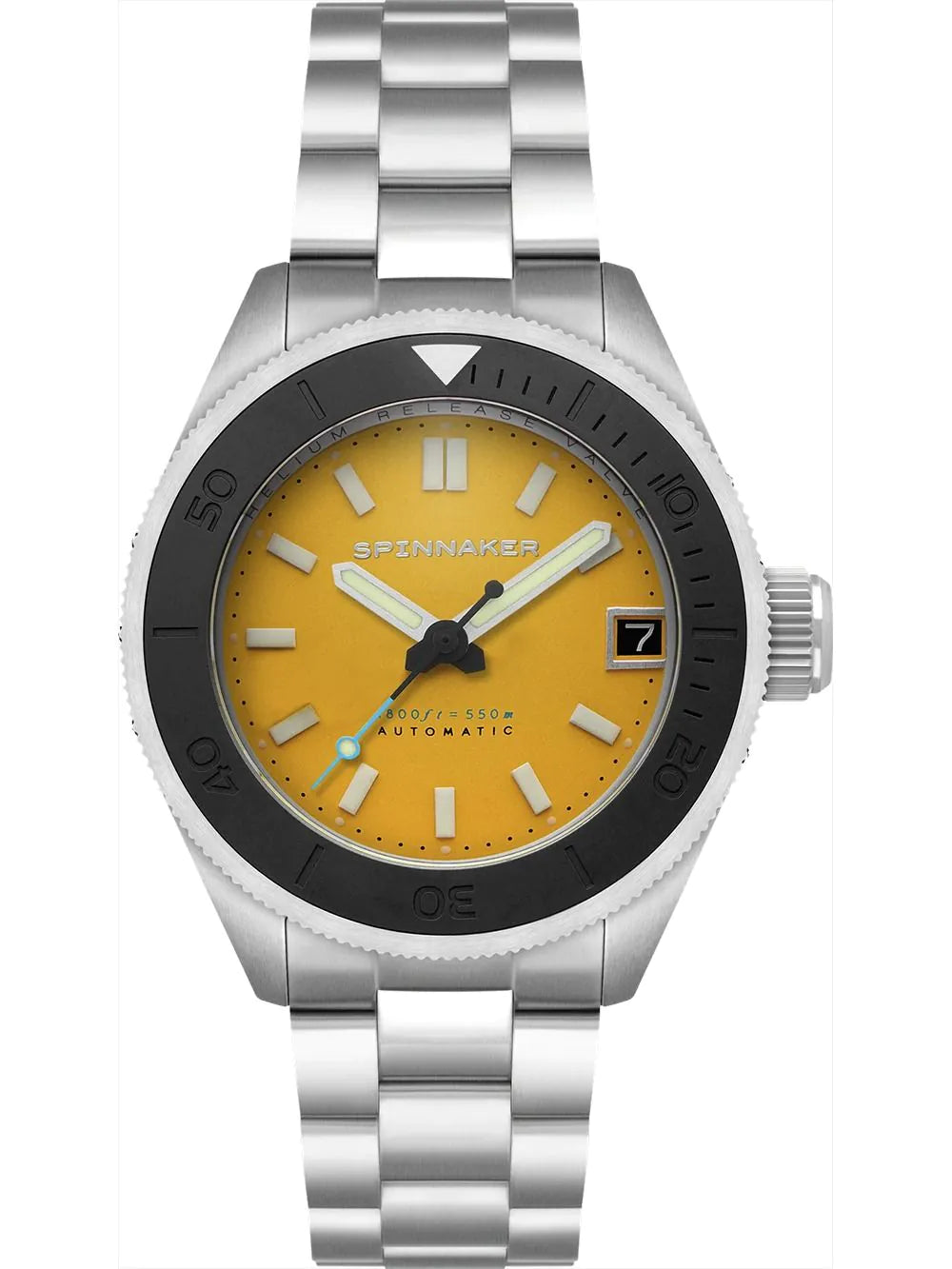 Spinnaker SP-5098-44 Mens Watch Piccard Automatic 45mm 55ATM