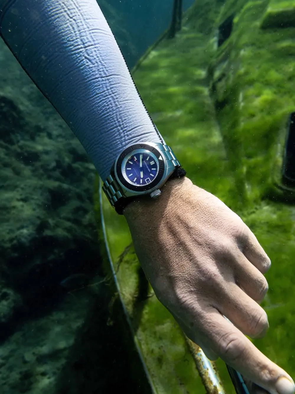 Spinnaker SP-5098-66 Mens Watch Piccard Automatic 45mm 55ATM