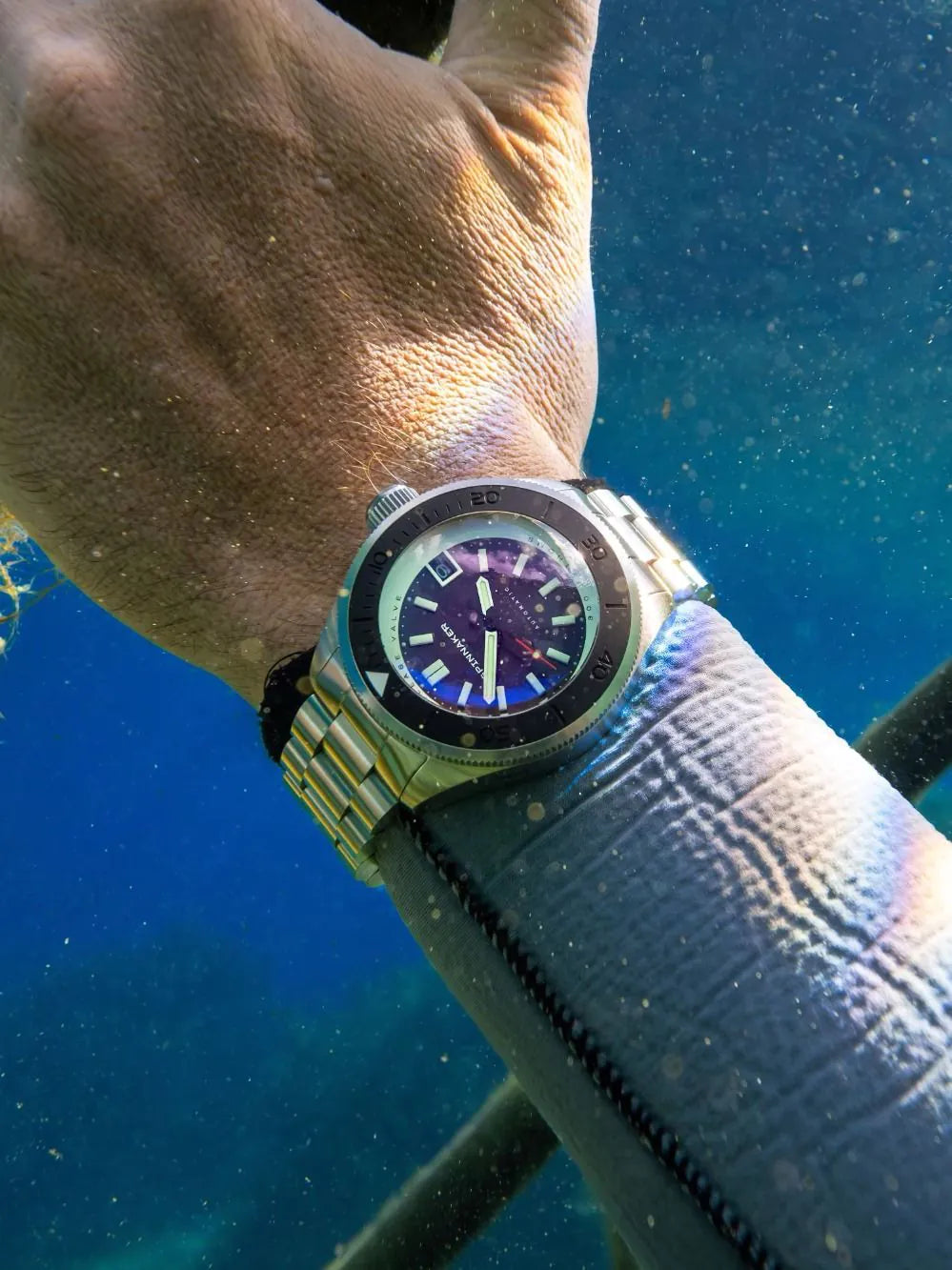 Spinnaker SP-5098-66 Mens Watch Piccard Automatic 45mm 55ATM