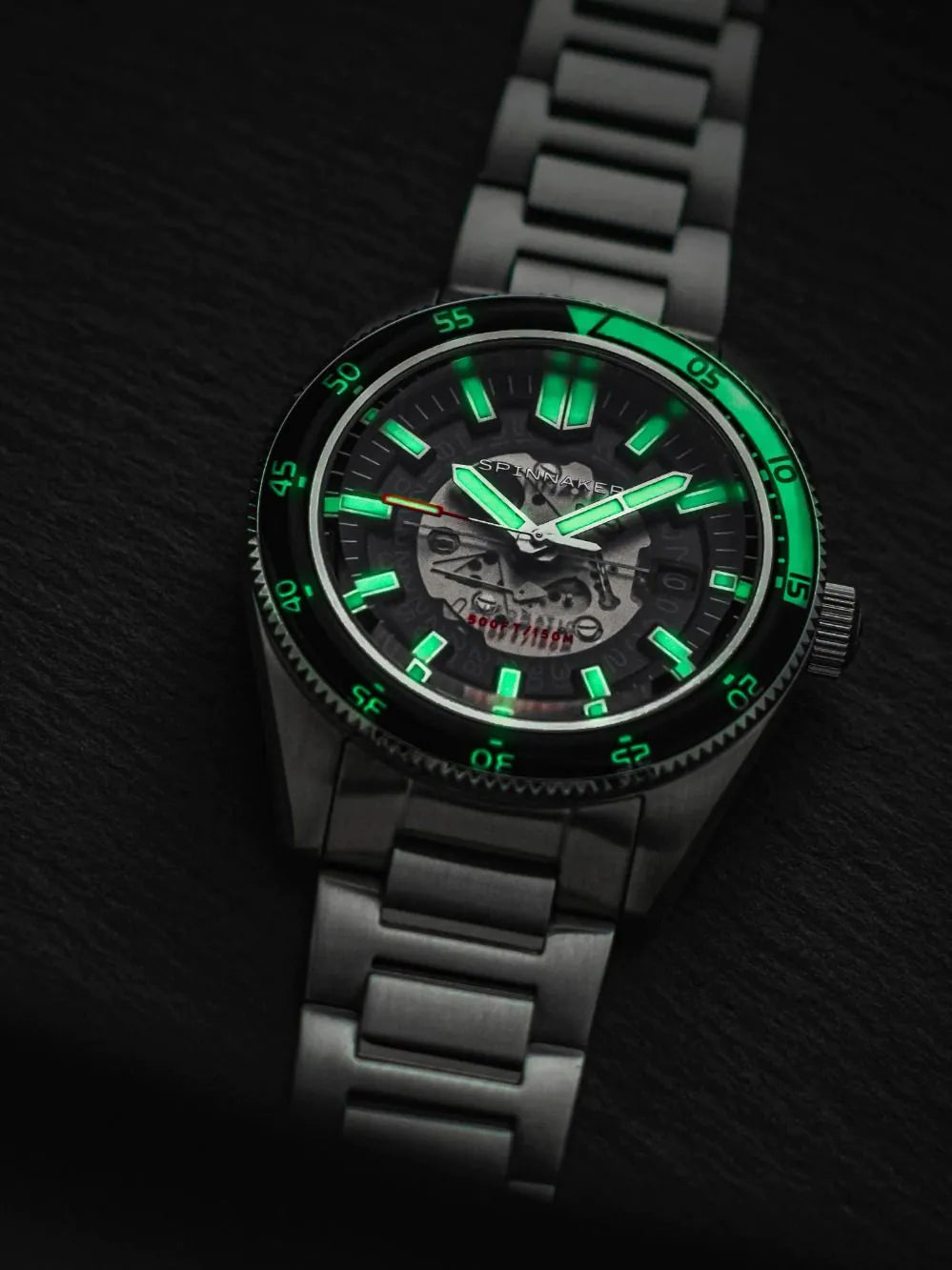 Spinnaker SP-5118-11 Mens Watch Fleuss Automatic 43mm 15ATM