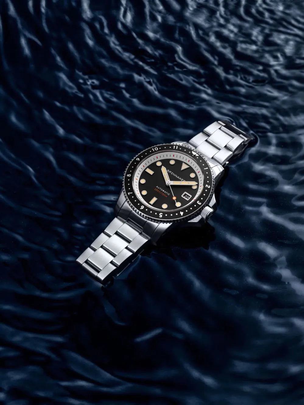 Spinnaker SP-5136-11 Mens Watch Croft Pioneer Automatic 42mm 10ATM