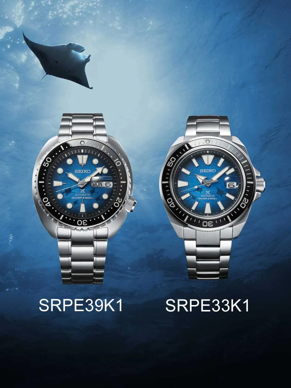 Seiko SRPE33K1 Prospex Save The Ocean autom. diver 44mm 20ATM