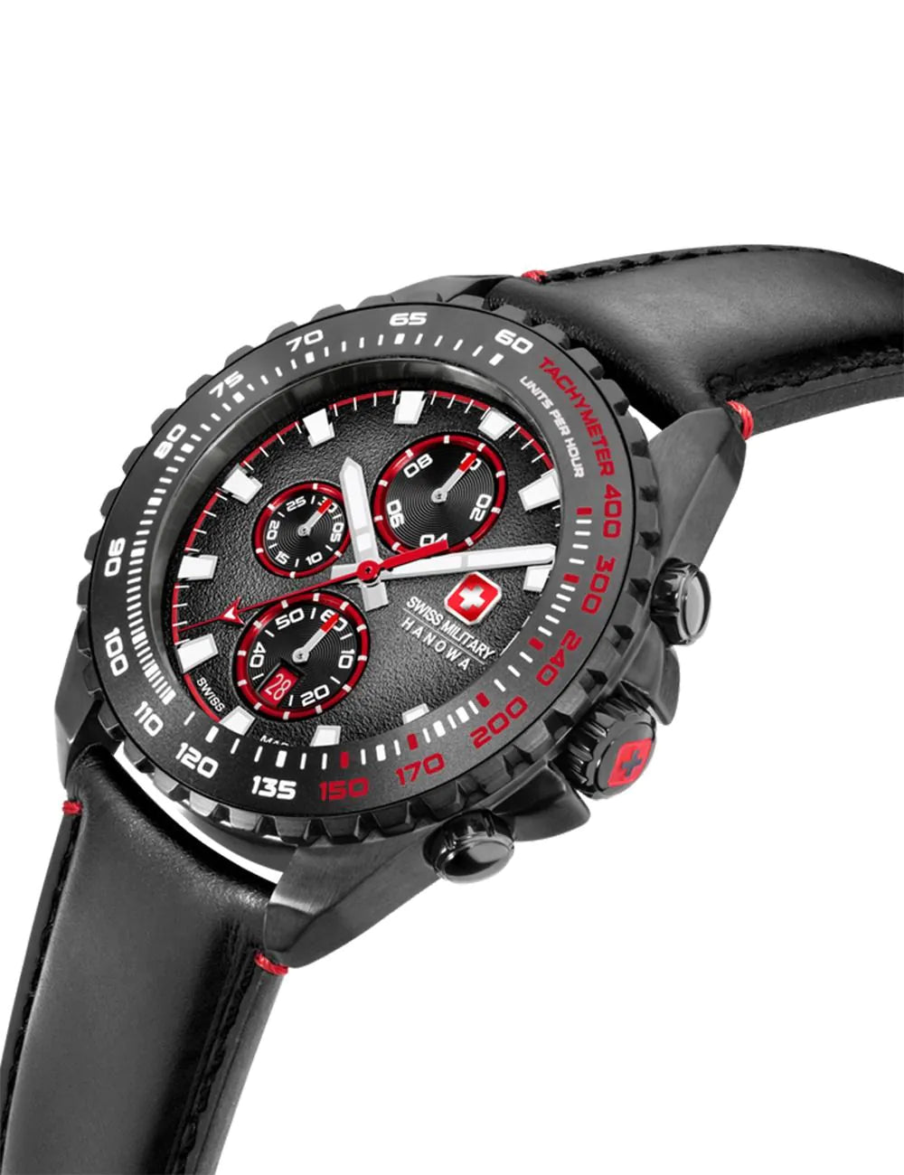 Swiss Military Hanowa SMWGC0001832 Mens Watch Stone Marten Chrono 45mm 10ATM