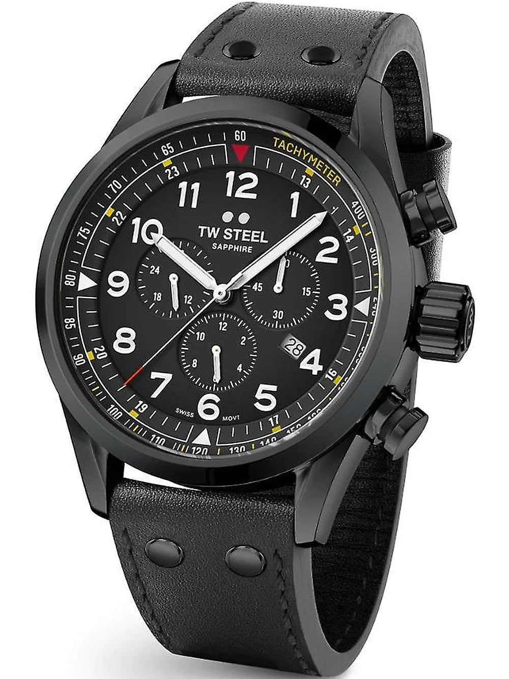 TW-Steel SVS205 Volante Chronograph Mens Watch 48mm 10ATM