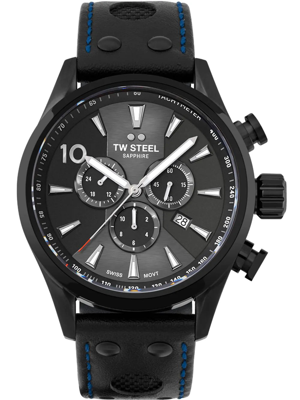 TW-Steel SVS308 Volante Chronograph BMW Dominator Mens Watch 48mm 10ATM