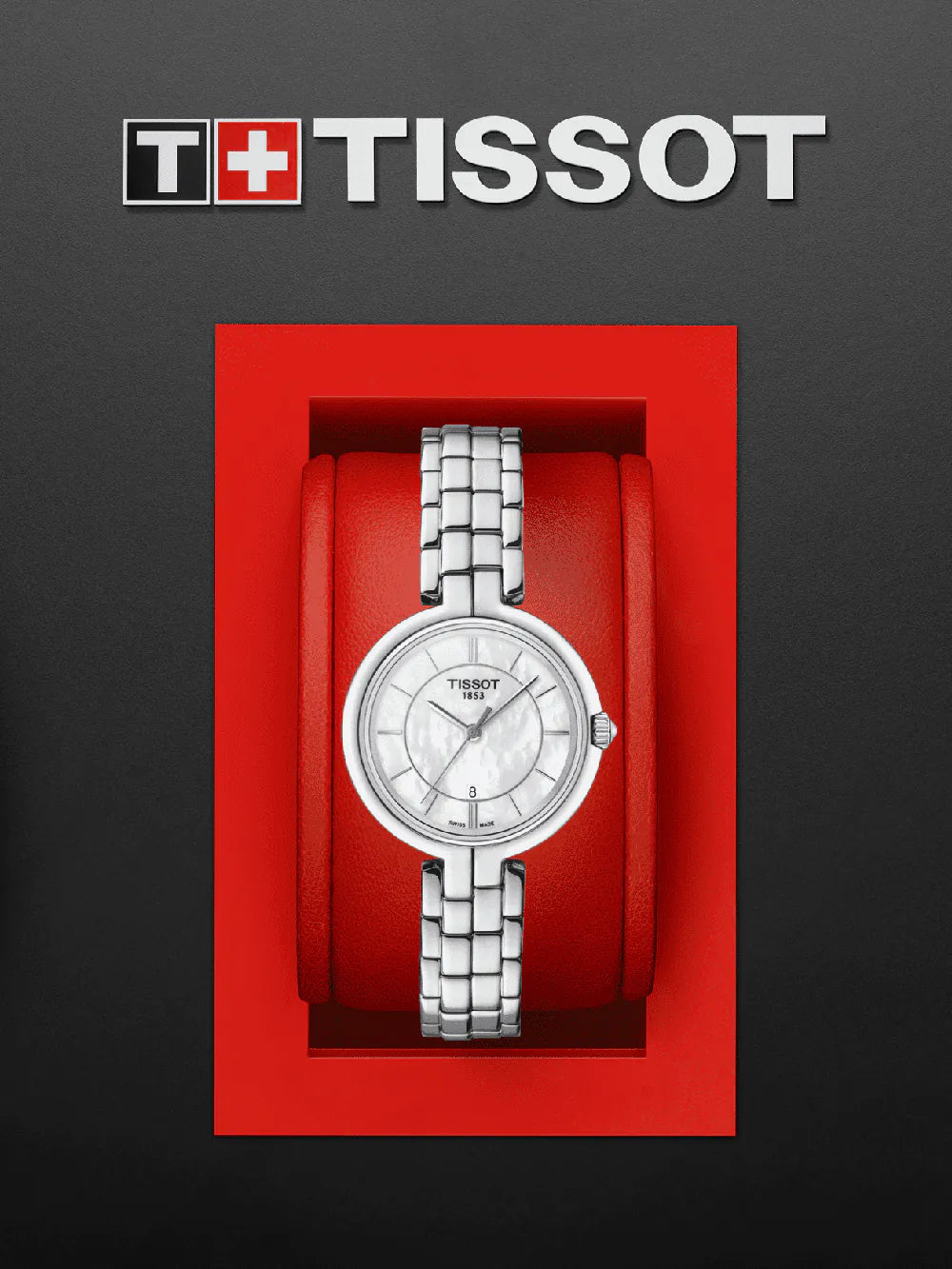 Tissot T0942101111100 Damenuhr Flamingo 30mm 5ATM