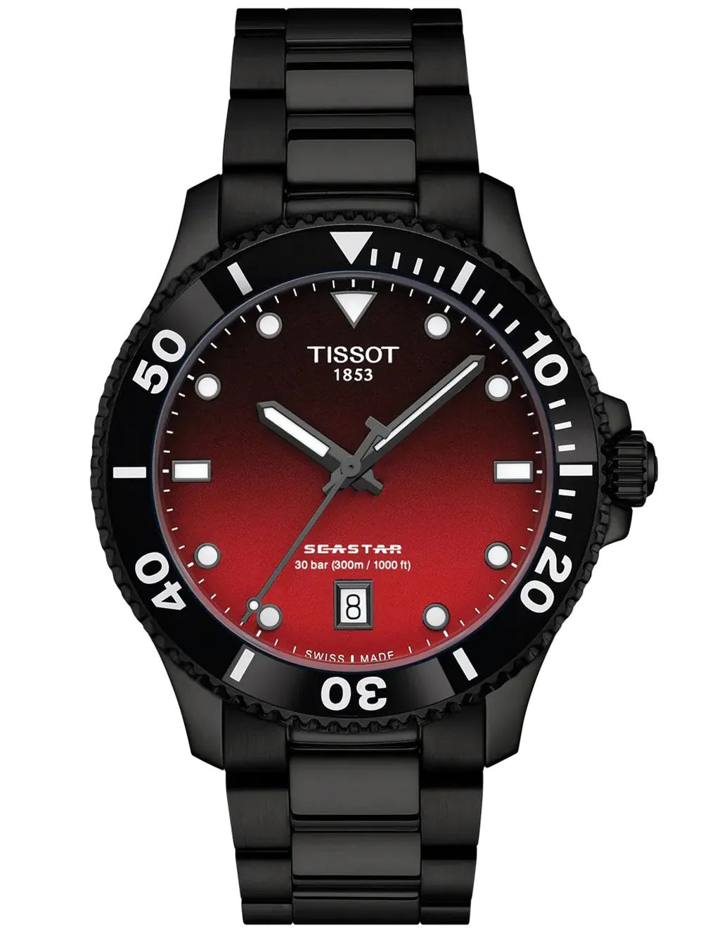 Tissot T1204103342100 Herrenuhr Seastar 1000 Quarz 40mm 30ATM