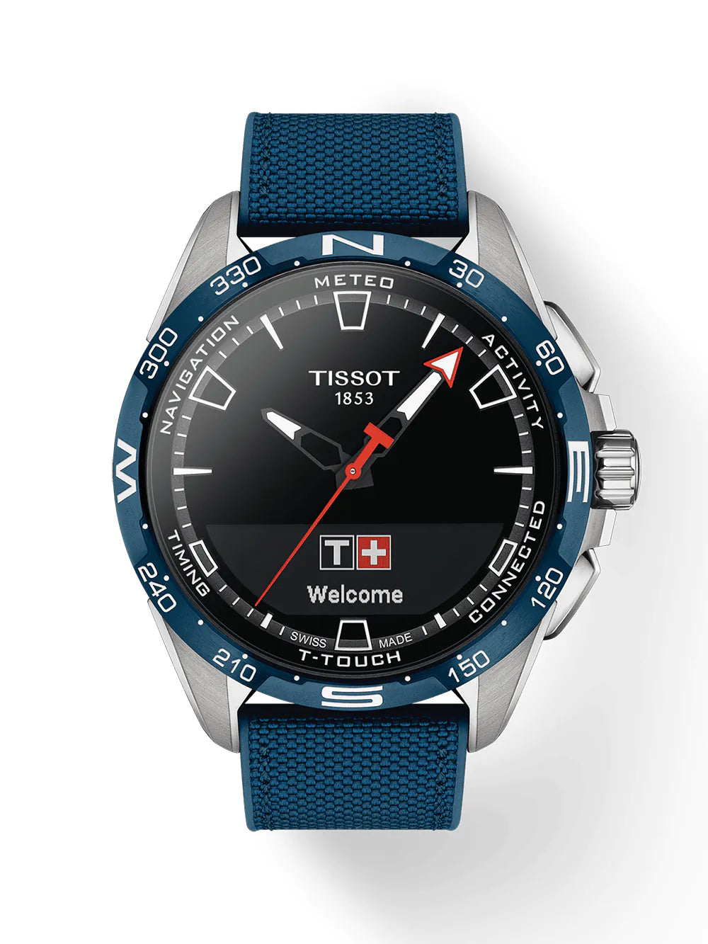 Tissot T1214204705106 Herrenuhr T-Touch Connect Solar 48mm 10ATM