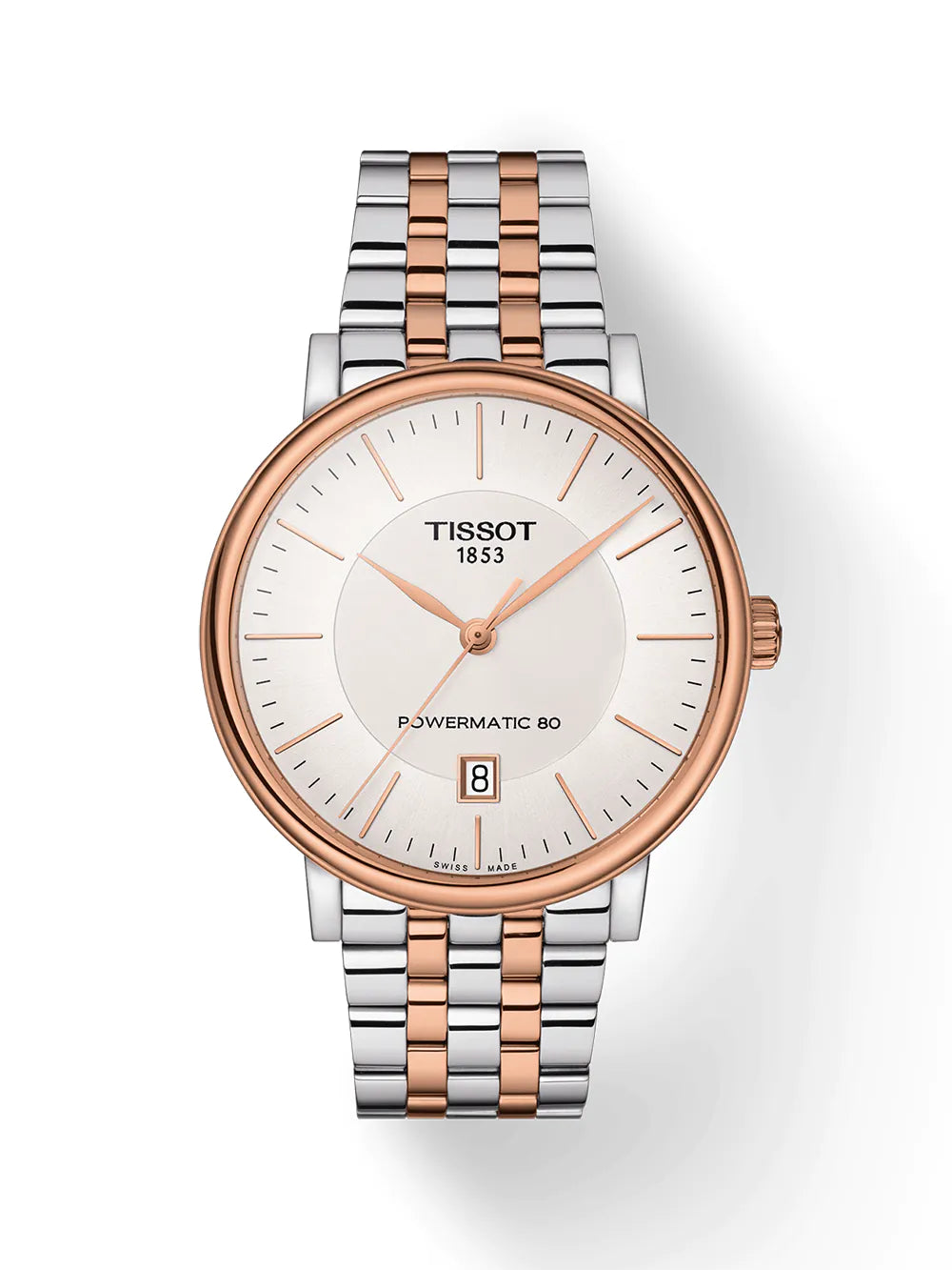 Tissot T122.407.22.031.01 Mens Watch Powermatic 80 Automatic 40mm 5ATM