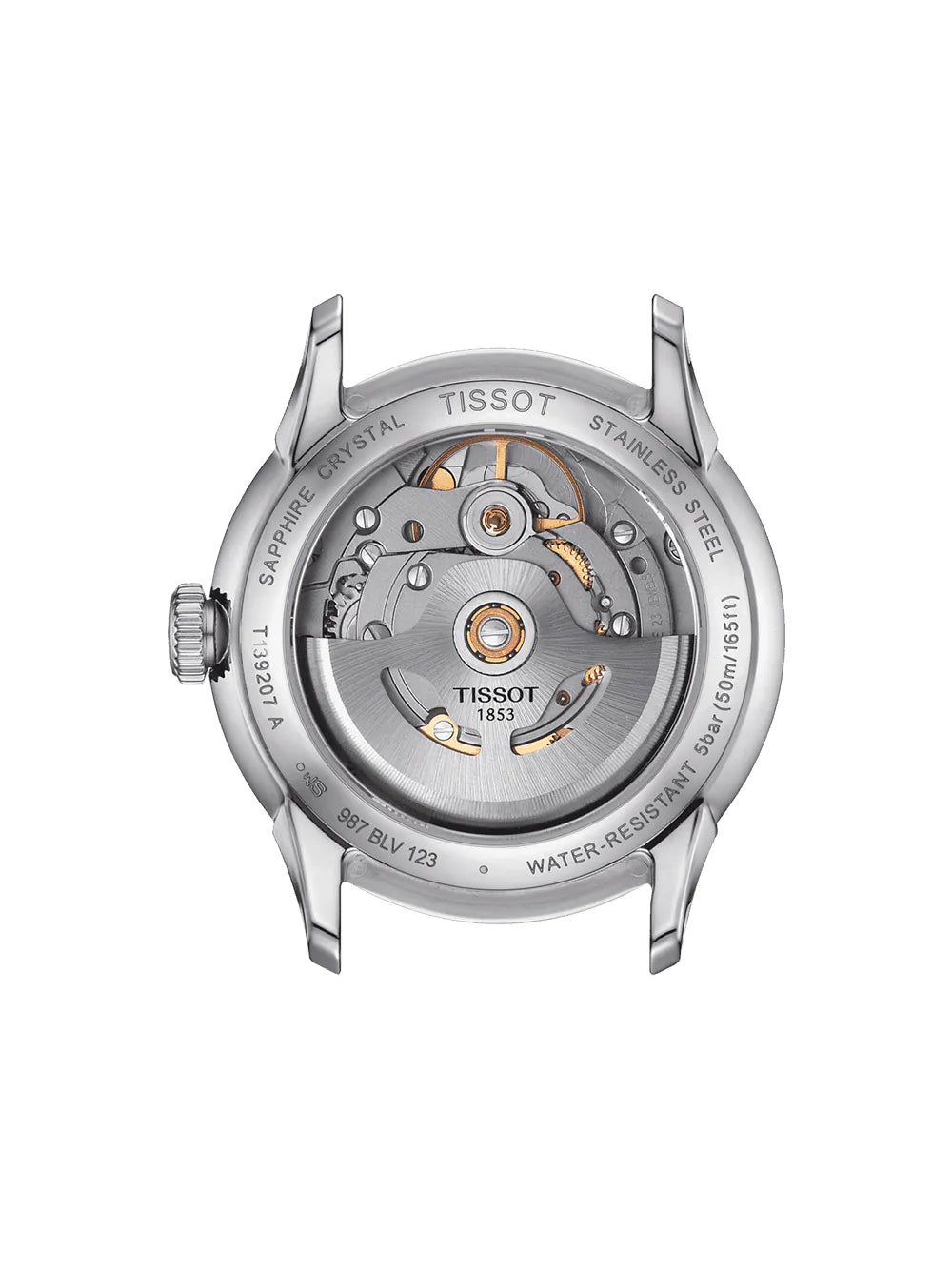 Tissot T1392071103100 Damenuhr Chemin des Tourelles Powermatic-80  Automatik 34mm 5ATM