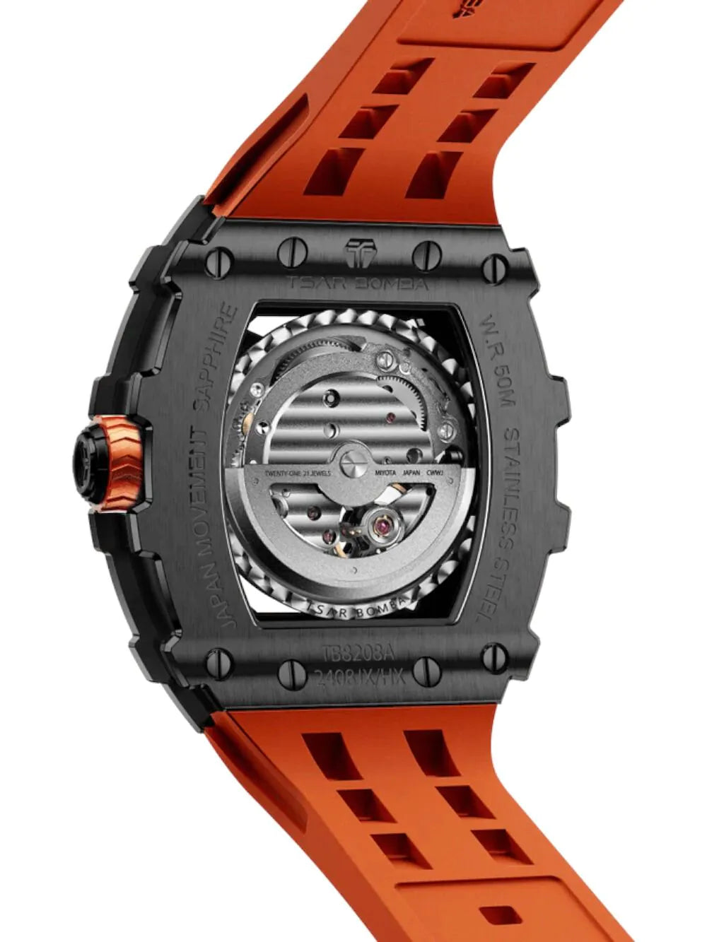 Tsar Bomba TB8208A-40 Mens Watch Elemental Automatic 43mm 5ATM