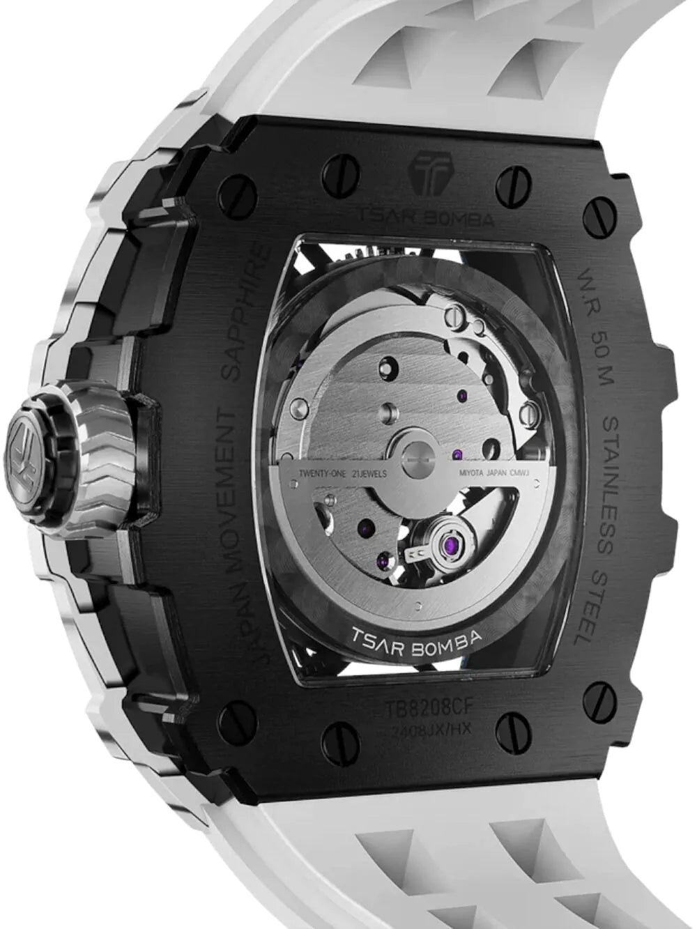Tsar Bomba TB8208CF-35 Men's watch Elemental Automatic 43mm 5ATM