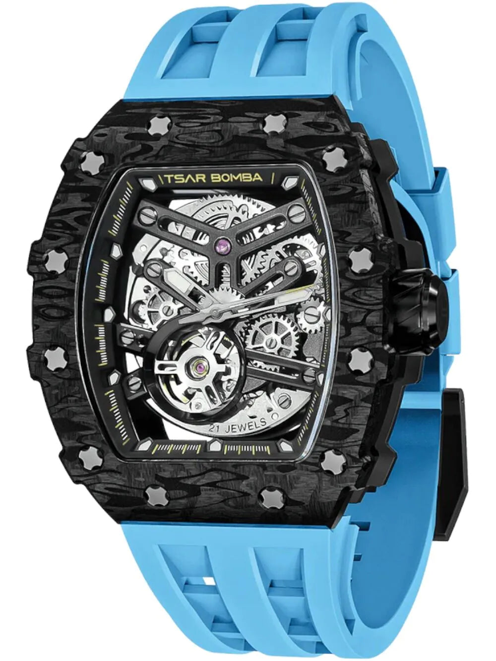 Tsar Bomba TB8208CF-41 Men's watch Elemental Automatic 43mm 5ATM