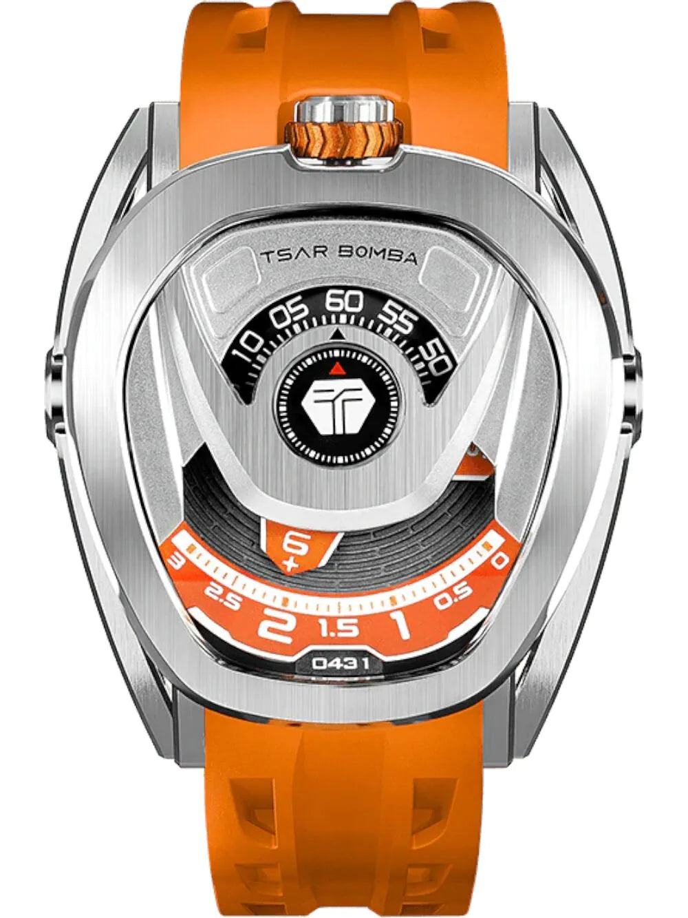 Tsar Bomba TB8213A(1+1)-01 Men's watch Reactor 44mm 10ATM