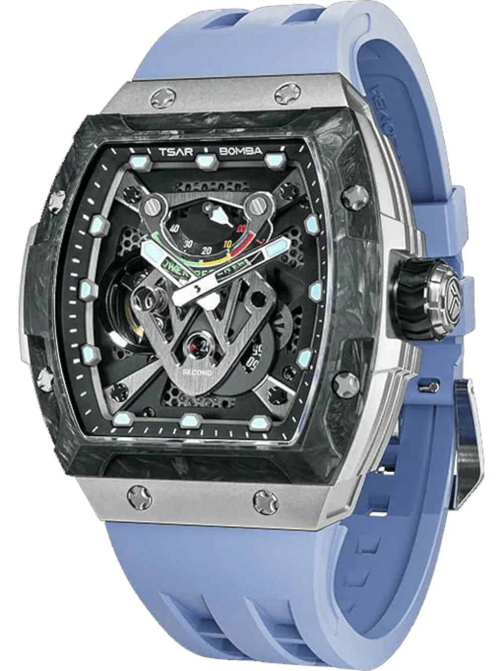 Tsar Bomba TB8216TF-03 Men's watch Neutron Automatic Limited Edition 46mm 5ATM