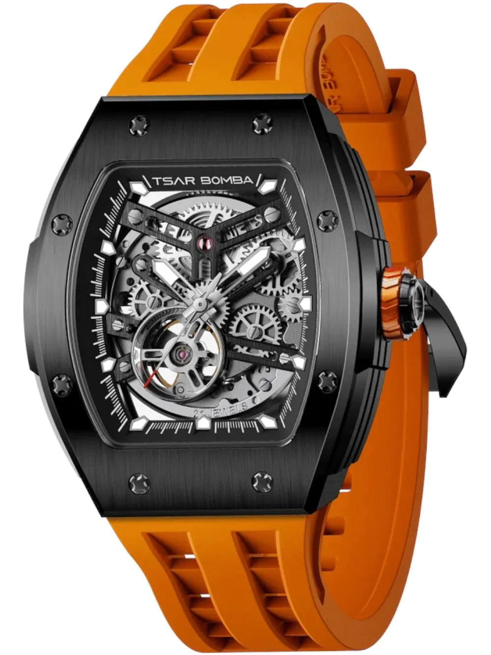 Tsar Bomba TB8228A-02 Mens Watch Elemental Automatic 45mm 5ATM