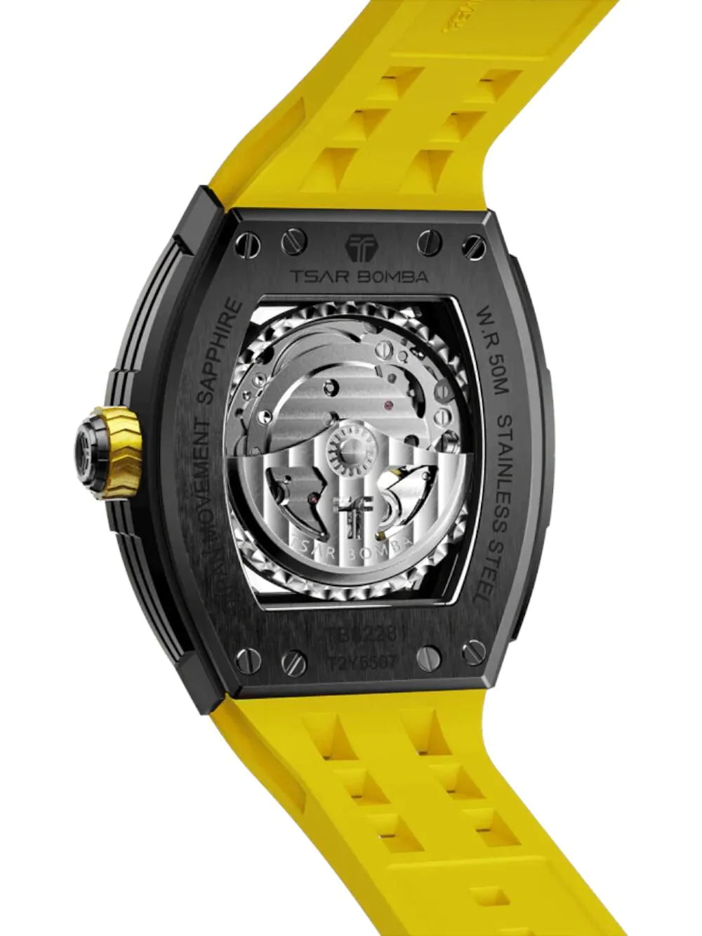 Tsar Bomba TB8228A-05 Mens Watch Elemental Automatic 45mm 5ATM