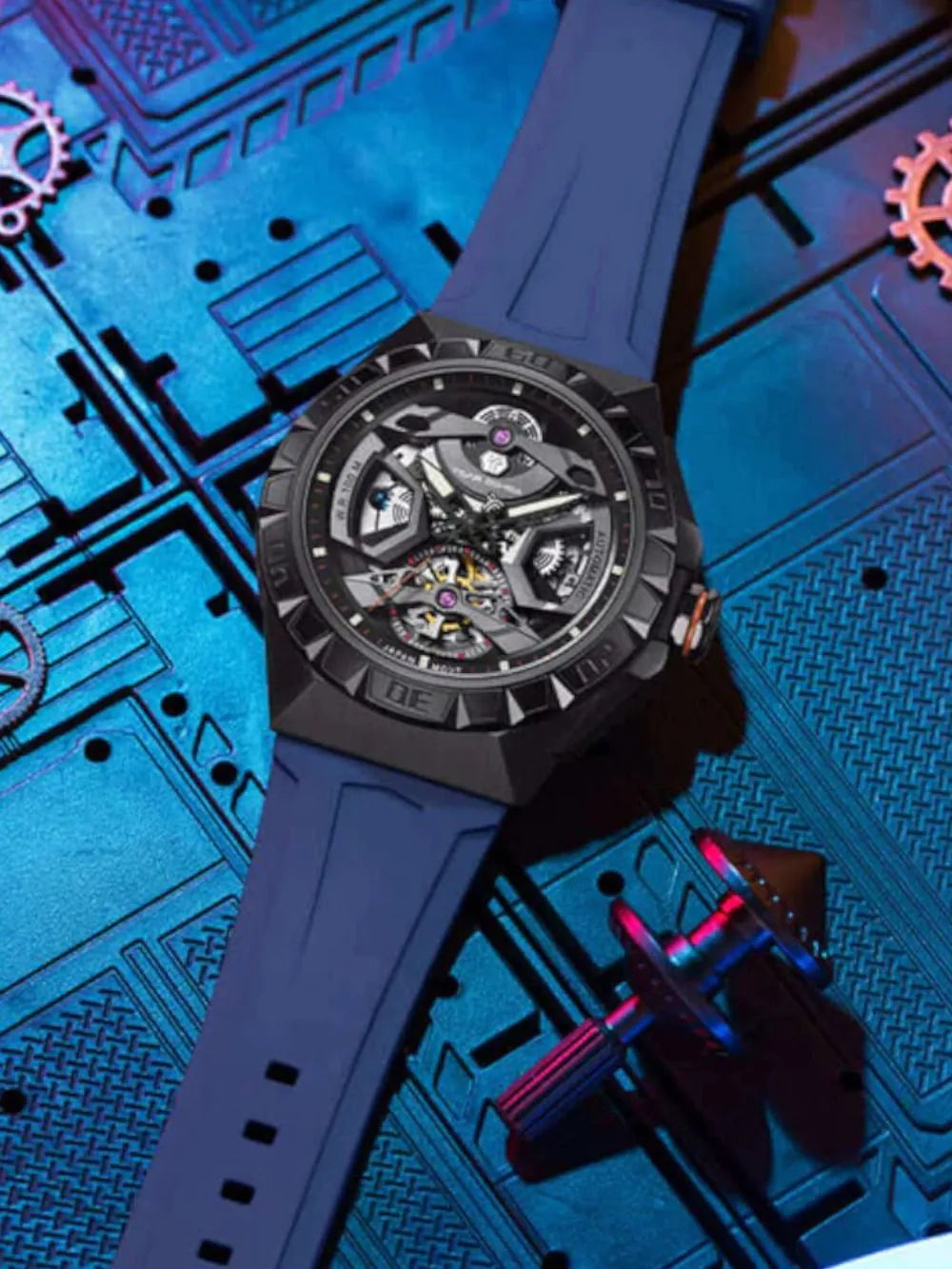 Tsar Bomba TB8804A-03 Mens watch Elemental Automatic 46mm 10tm