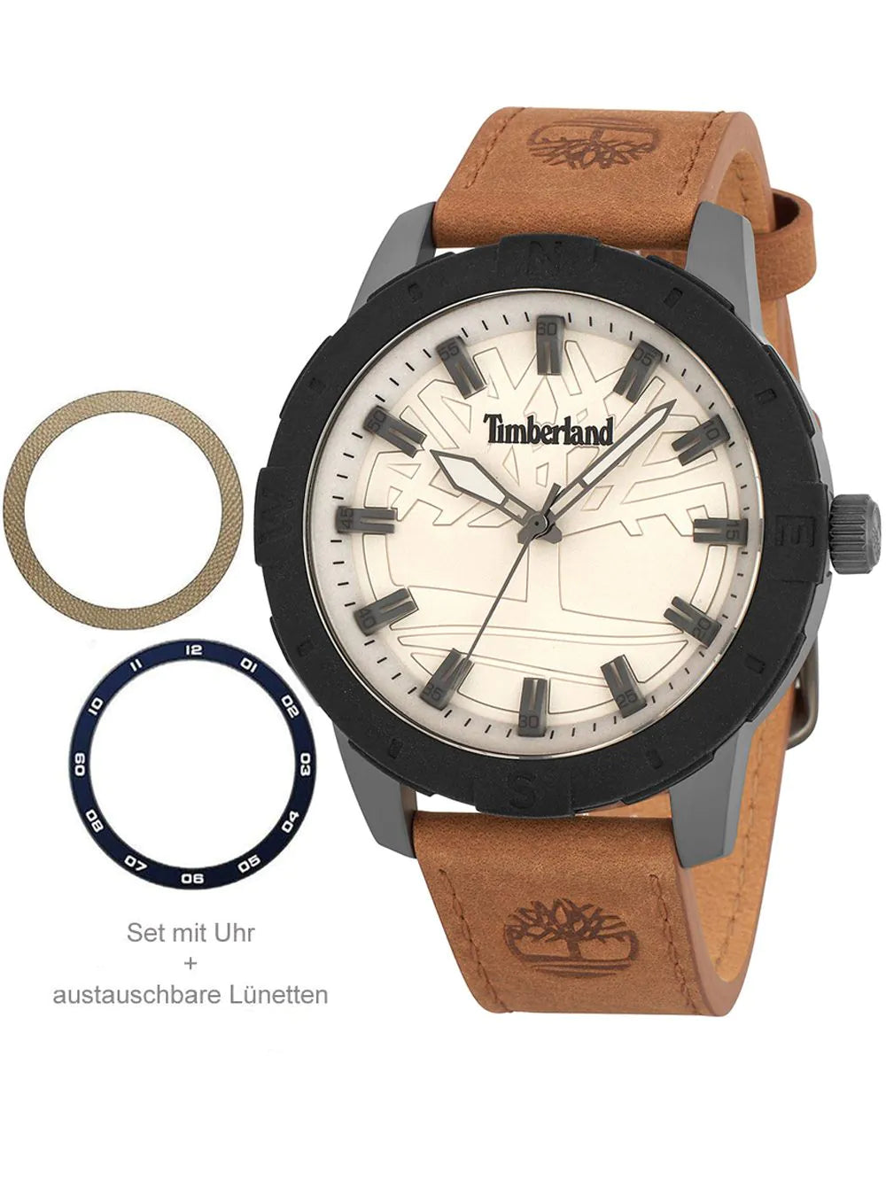 Timberland TBL15949JSUB.63SET Maybury Set Mens Watch 46mm 5ATM