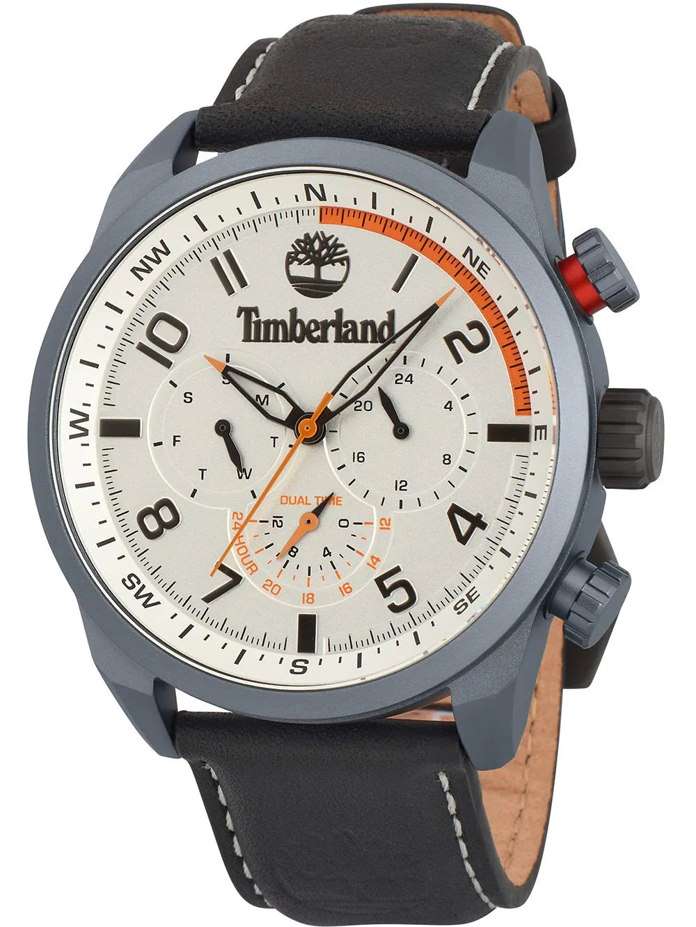 Timberland TDWJF2000703 Forestdale Dual Time Mens Watch 47mm 5ATM