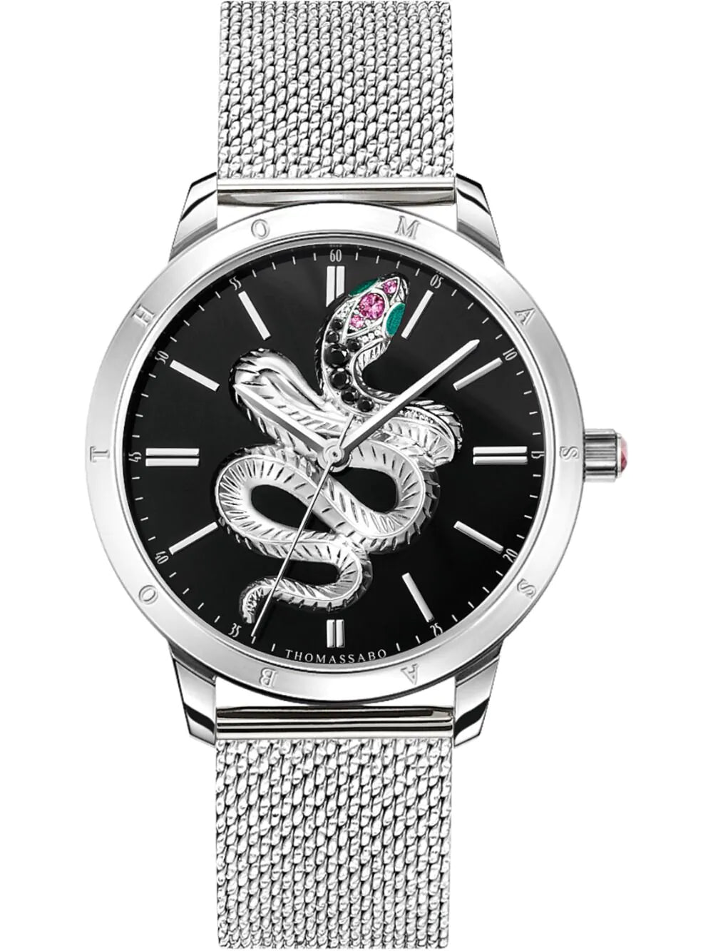 Thomas Sabo WA0383-201-203 Ladies Watch Snake 33mm 5ATM