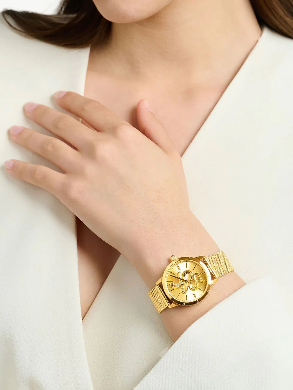 Thomas Sabo WA0384-264-207 Ladies Watch Snake 33mm 5ATM