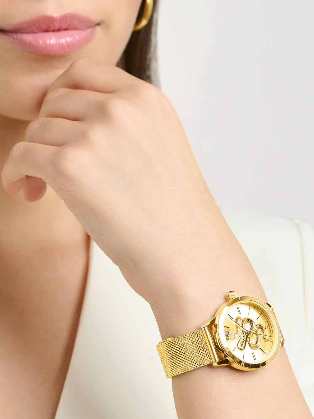 Thomas Sabo WA0384-264-207 Ladies Watch Snake 33mm 5ATM