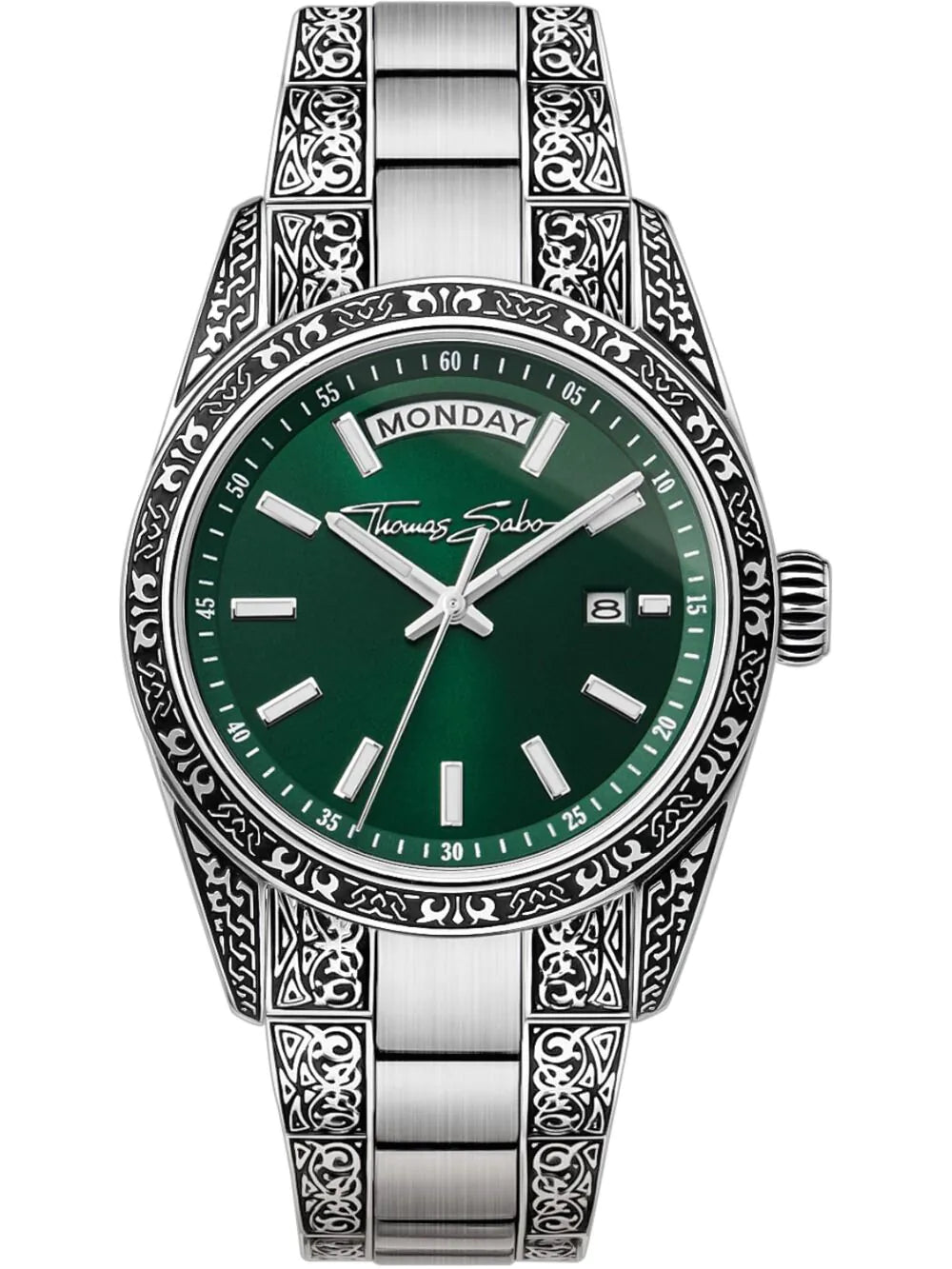 Thomas Sabo WA0426-201-201 Unisex Rebel At Heart Revive 36mm 5ATM