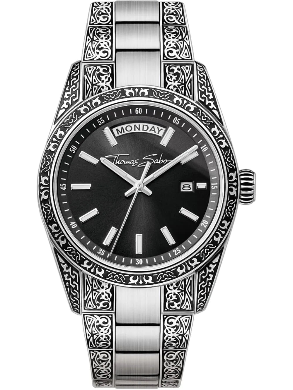 Thomas Sabo WA0427-201-201 Unisex Rebel At Heart Revive 36mm 5ATM