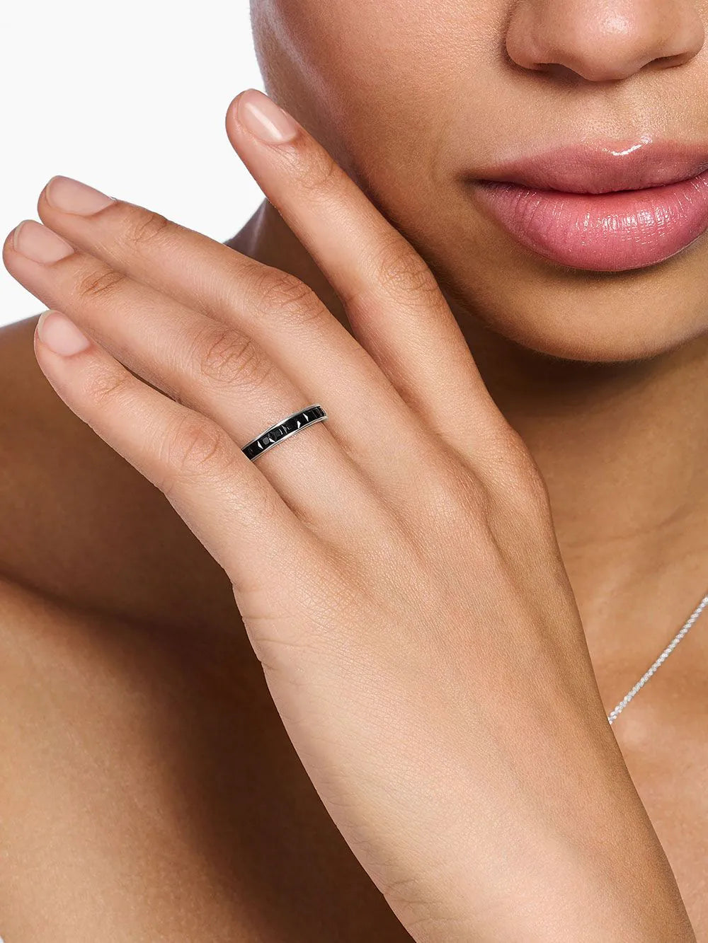 Thomas Sabo Ladies Ring TR2358-643-11-58 Stone Pave size 58