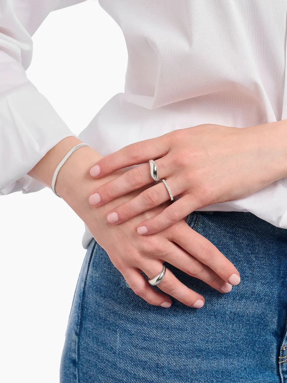 Thomas Sabo TR2472-001-21-54 Bold - Timeless Silver Ring  Ladies