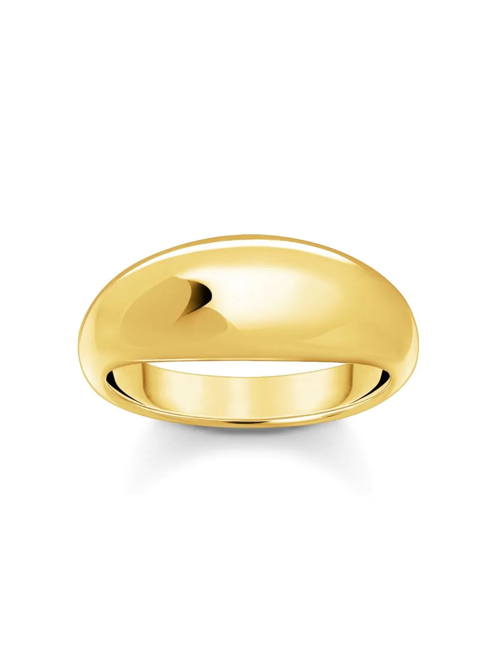 Thomas Sabo TR2472-413-39-54 Bold - Timeless Gold-plated Ring  Ladies