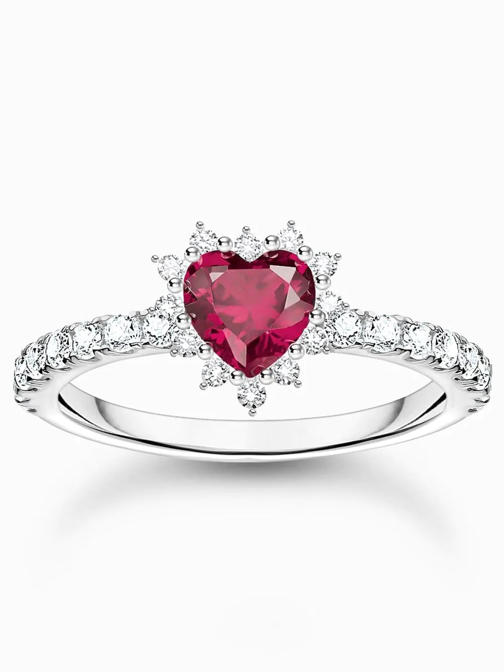 Thomas Sabo TR2484-013-10-52 ring romance silver Ladies