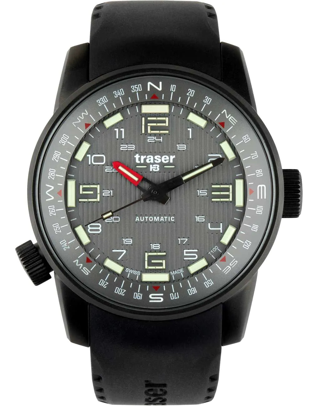 Traser H3 110594 P68 Pathfinder T100 Automatic Mens Watch 46mm 10ATM