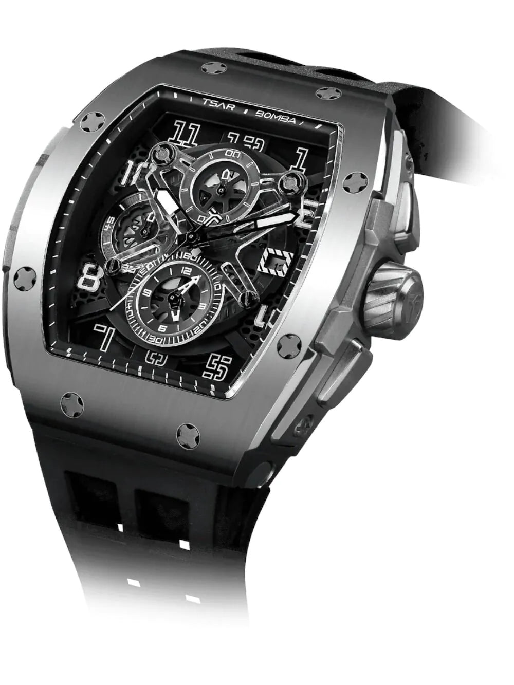 Tsar Bomba TB8211Q-01 Mens Watch Elemental Chronograph 46mm 5ATM