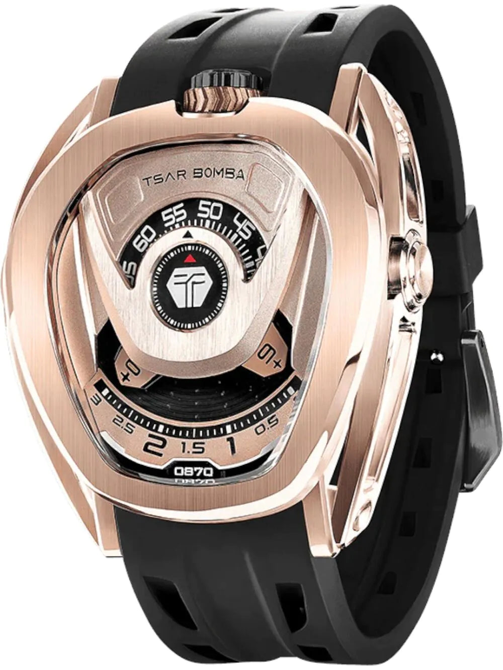 Tsar Bomba TB8213A-07(1+2)SET Mens Watch Reactor Interchangeable Automatic Watch 44mm 10ATM