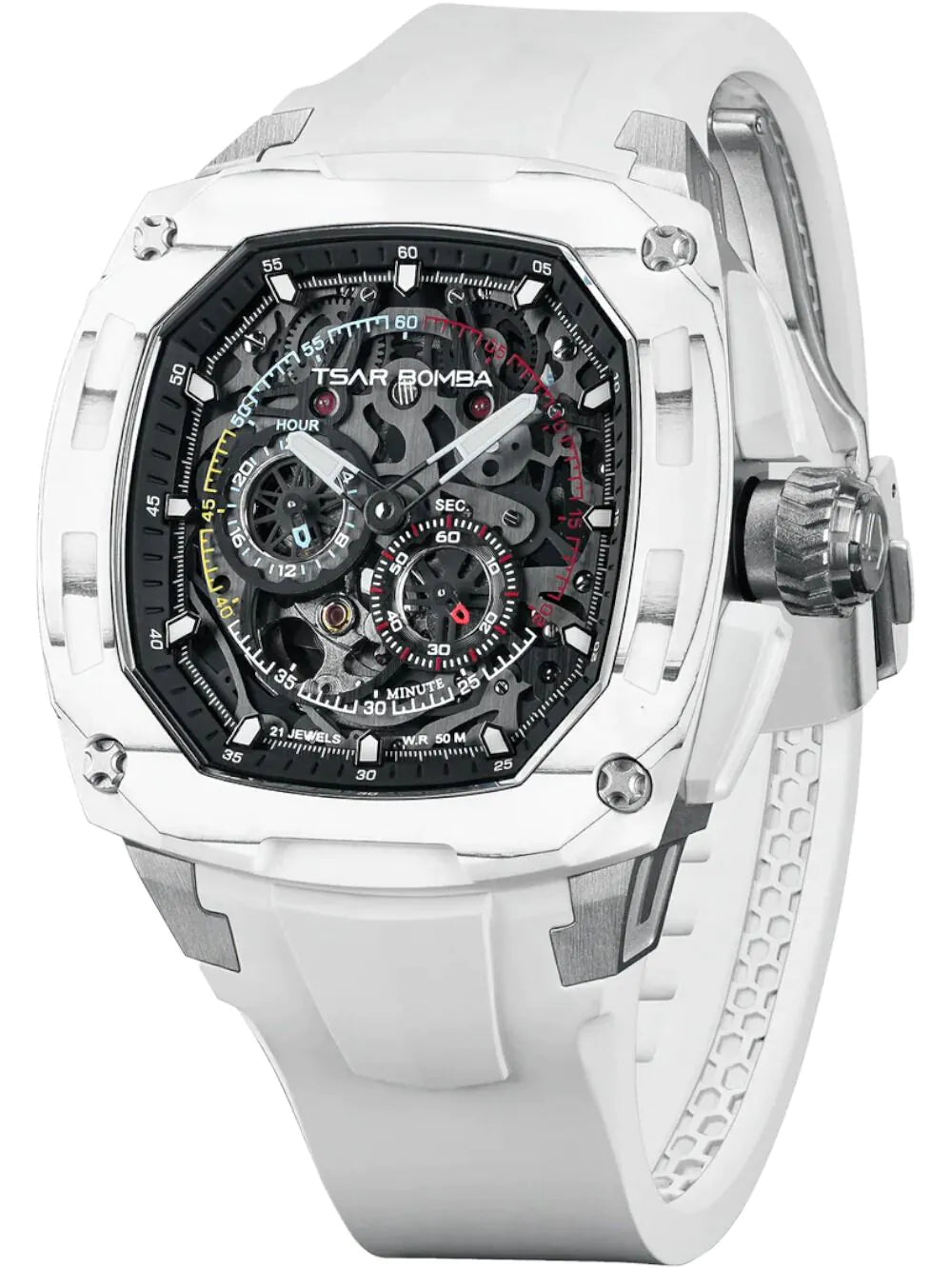 Tsar Bomba TB8601-02 Mens Watch Dark Matter 1 Interchangeable Automatic Watch 43mm 5ATM
